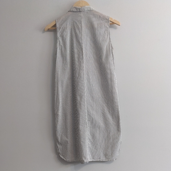 H&M Sleeveless Shirt Dress, US4 - Picture 3 of 11
